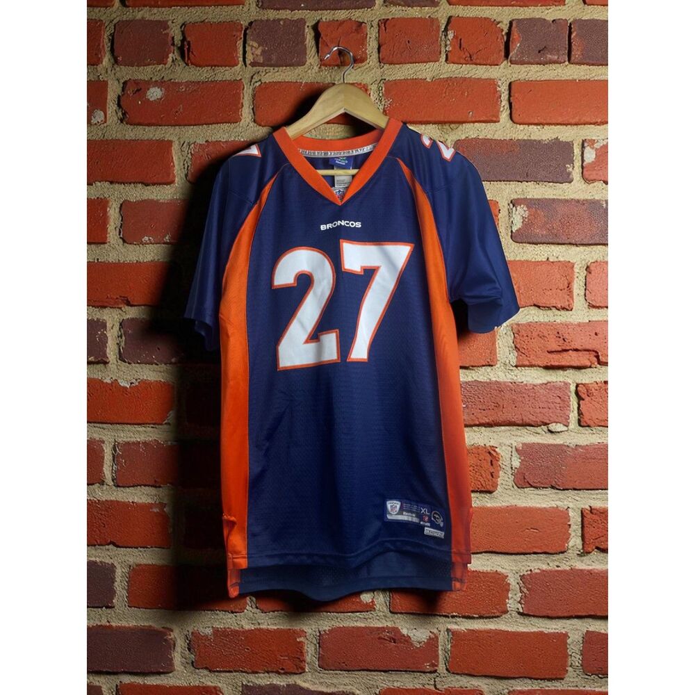 Vintage Denver Broncos Knowshon Moreno Reebok NFL Jersey- Size Kids XL Length +2